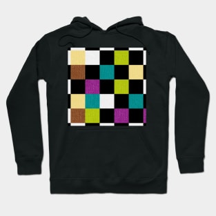 Colorful Checkered Hoodie